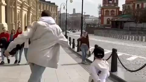 Dancing in the streets with my father