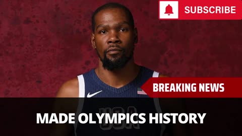 Kevin Durant Just Made Olympics History - He Is The All-Time Leader In This