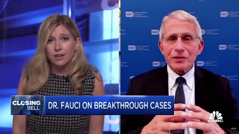 CNBC Host to Fauci: I’m Vaccinated, But I Also Have Covid & it Spread Through My Family!
