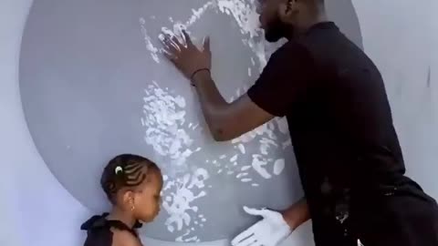 A Father/Daughter Hand Painting That Will Blow You Away!