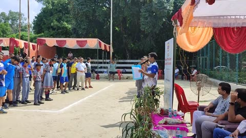 Opening ceremony volleyball tournament iit kanpur