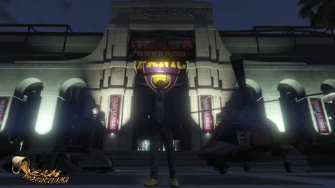 GTA 5 Online Video- Maze Bank at Midnight