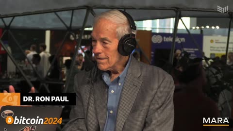 Ron Paul at Bitcoin 2024 Conference Nashville