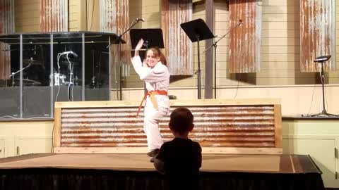 Karate Teen HUMILIATED When Adorable Kid Brother Takes Stage