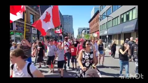 CANADA DAY FREEDOM MARCH IN OTTAWA JULY 1, 2022 #TrudeauHasGotToGO