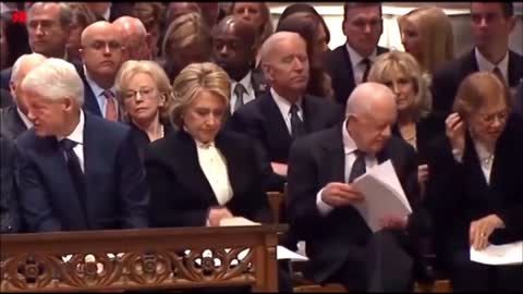 The Envelopes At George Bush Sr.'s Funeral