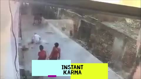 Man Hits Bull For NO Rhyme Nor Reason......See What Happens...Instant Karma ????