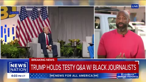 Donald Trump’s NABJ Convention Q&A faces backlash within organization | Vargas Reports | N-Now