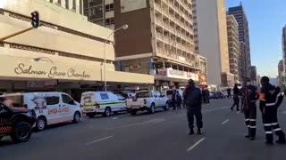 A hostage situation is unfolding in the Durban CBD