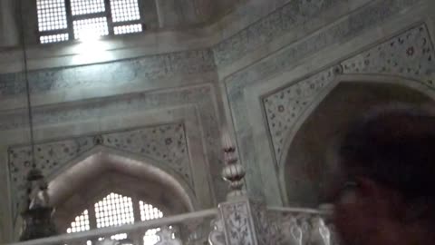 Inside view of Seventh wonder of the world Taj Mahal