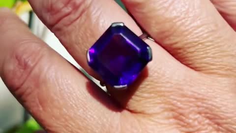 Art Deco Russian Amethyst Ring - A Perfect One for all Occasion!