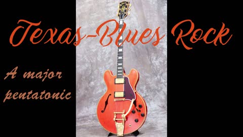 Texas-Blues Rock backing track in A major