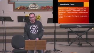 Week 2 of 5 of 15 Minute Seminar on the Crowns and Rewards at Moose Creek Baptist Church 10/8/2023