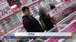 Siniša Milojčić, ratni zločinac u šopingu