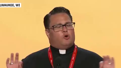 Priest Shocks RNC With Hilarious Trump Impression, DJT Grins From Ear-To-Ear