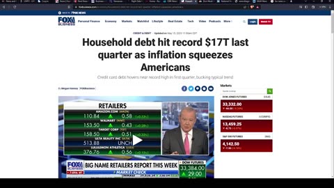US Household Debt Reaches $17T