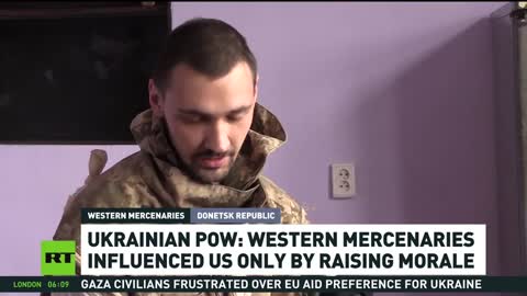 🇺🇦 Ukrainian 🏳️ POW on Western Mercenaries