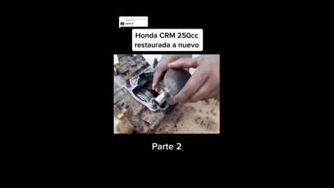 Honda CRM 250CC maintenance new