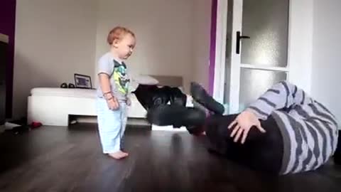 Hip Hop Dancing Toddler