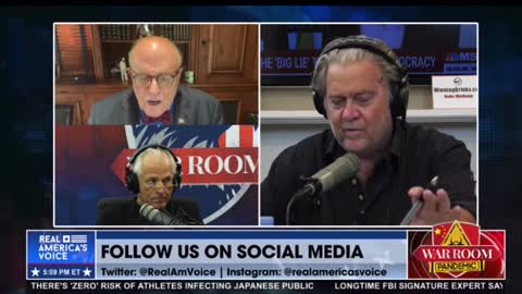 Bannon with Rudy and Navarro 07/16/2021