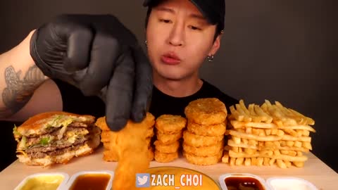 asmr mukbang with zach choi