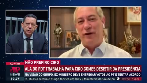 PDT wing works for Ciro Gomes to withdraw from the presidential candidacy