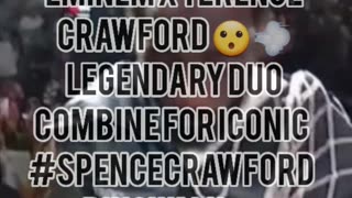 Eminem x Terence Crawford 😮‍💨 Legendary Duo Combine For Iconic #SpenceCrawford Ringwalk