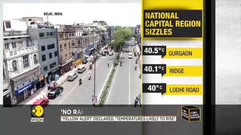 Temperature shoots past 40 degress celsius in Indian capital, IMD raises concern