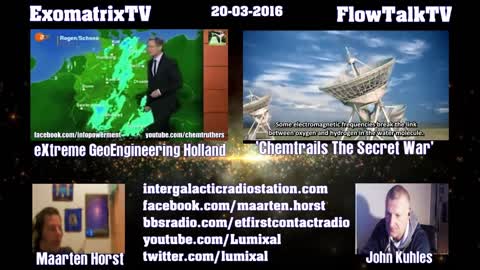 Nato SRM Albedo Chemtrails Disclosure ExomatrixTV & Maarten Horst
