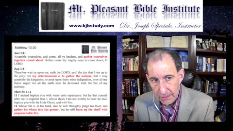 Mt. Pleasant Bible Institute (05/20/24)- Matthew 13:30