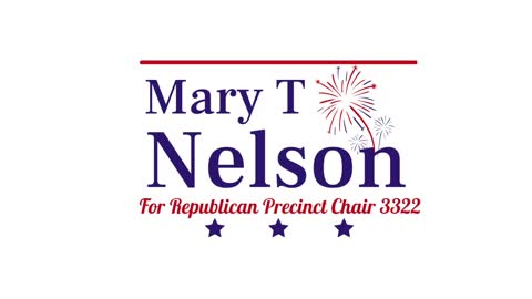 Mary T Nelson: Representing your Conservative Voice in the GOP