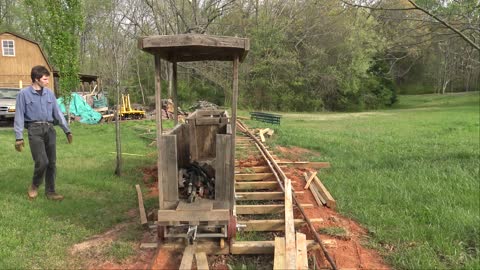 Test Running The Train Over A New Section Of Level Yard Running Railroad