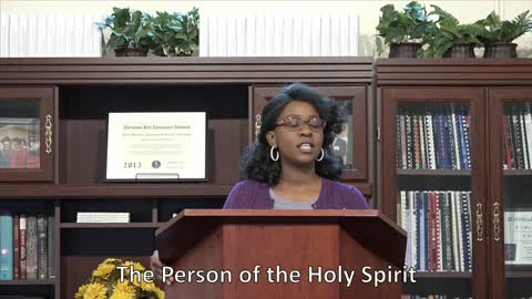 The Person of the Holy Spirit - Rev. Adalia Hansen