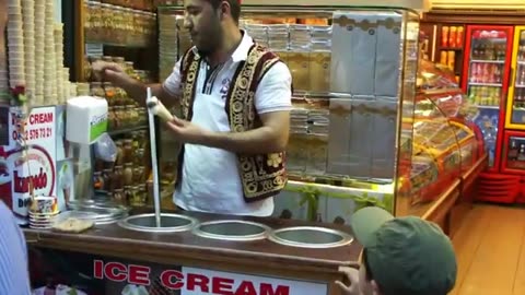 Turkish attractions (ice cream)