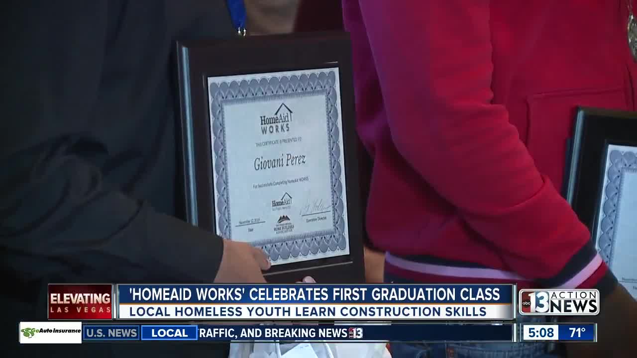 Homeaid of Southern Nevada celebrates first graduation class
