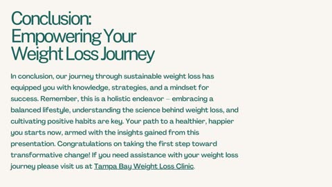 Start Your Weight Loss Journey | Tampa Bay Weight Loss Clinic