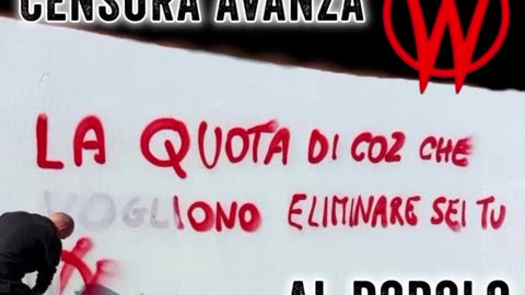 STRATEGIA V_V: QUANDO LA CENSURA AVANZA AL POPOLO RESTANO I MURI