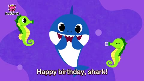 Baby Shark's Birthday _ Sing Along with Baby Shark _ Pinkfong Songs for Children