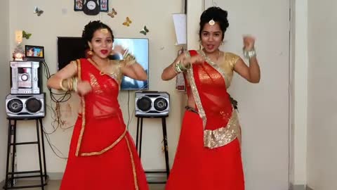 Mere hathon mein nau nau chudiya // chandani // Bollywood song // dance cover by // Milan yadav