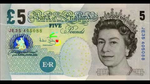 Jesus Truther Episode #115 See Christ's Omnipresent bearded face in British 5 pound note