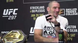 UFC Champ BLASTS Canadian Reporter For Being A 'Commie'