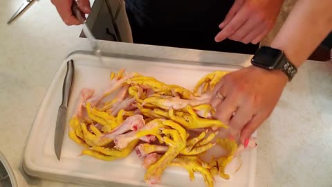 DIY Chicken Feet Dog Treats