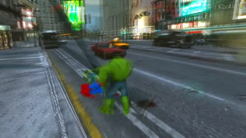 Superman Vs Hulk - The Combat