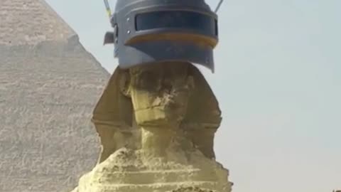 "Pyramid's New Facade: Enigmatic Power of Helmet Adornments"