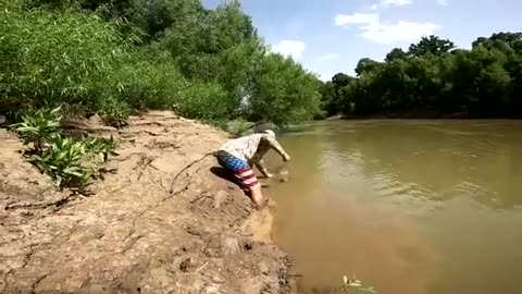 Caught real life river monster fish