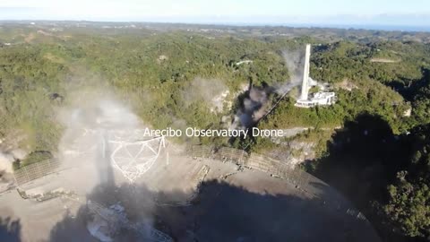 Arecibo Telescope Collapse