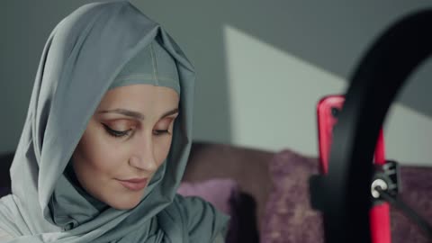 The makeup of Muslim women