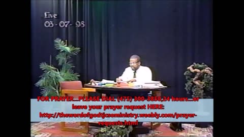 A MOMENT IN THE SPIRIT REALM.SEASON 1,Ep.3...Clips from In The Word of God with The Apostle...