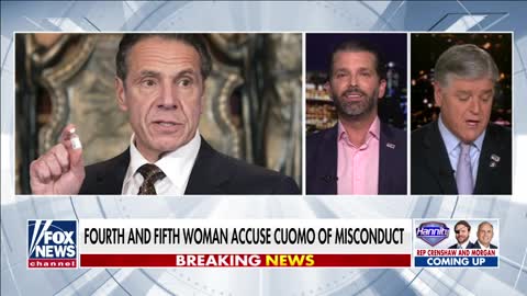 Donald Trump Junior DESTROYS NY Governor Cuomo For Failed COVID Response