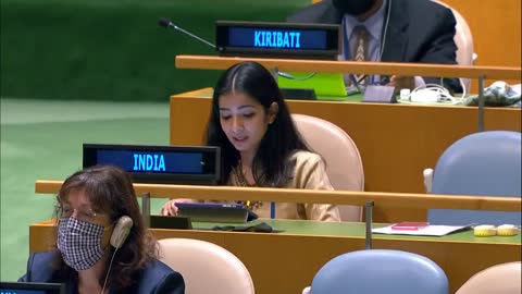 🇮🇳 India - First Right of Reply, United Nations General Debate, 76th Session